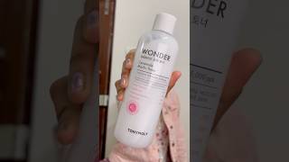 Wonder Ceramide mochi toner by TONYMOLY skincareroutine toner skincare beauty grwm ytshorts [upl. by Mozza]