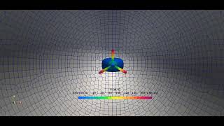 OpenFOAM aircraft propeller simulation using dynamicMesh [upl. by Motteo]