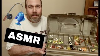 ASMR Fishing Tackle Box What’s Inside [upl. by Wanfried]