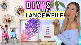 DIYs gegen LANGEWEILE 100 😑 einfache DIY Ideen für Zuhause ✨ gegen Langeweile  Cali Kessy [upl. by Pepin]