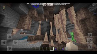 Cómo encontrar las cuevas dripstone en Minecraft pe 11622050  Minecraft pe 117 caves dripstone [upl. by Taryne]