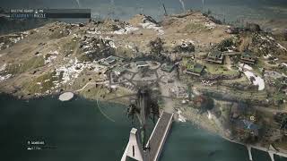 Ghost Recon Breakpoint Epic Helicopter Landing on a Bridge Tower  Skilful Precision [upl. by Wehttam779]