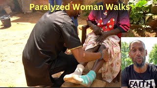 Paralyzed Woman Walks by the Power of Jesus [upl. by Hoffer]