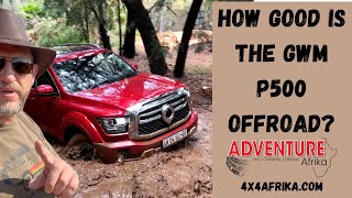 We test the GWM P500 Cannon Alpha 24T 4x4 Super Luxury offroad [upl. by Borek]