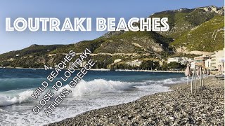 Best Beaches Loutraki Athens Greece [upl. by Puiia]