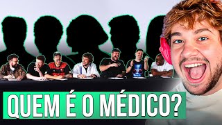 O DIA QUE PARTICIPEI DO AQUELES CARAS  QUEM É O MÉDICO  React [upl. by Dinse]