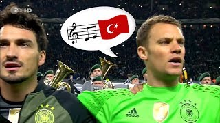 Deutschland singt die türkische Nationalhymne [upl. by Atiuqer72]