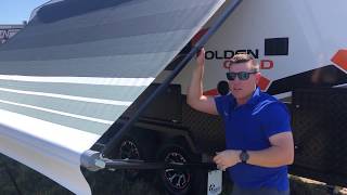 How to operate a Dometic Caravan Awning  Sunseeker Caravans [upl. by Nnilsia]