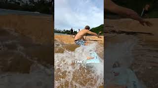 River Meets Ocean 😱 whoisjob  on TT shorts [upl. by Weitman]