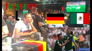 Alemania vs Mexico 01  Alemanes y Mexicanos ven el partido juntos Reaccion Rusia 2018 [upl. by Ramyar]