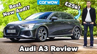 Audi A3 review  better than a Golf 1 Series or AClass [upl. by Mellette]