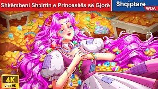 Shkëmbeni Shpirtin e Princeshës 👑 RICH vs POOR Princess 👸🏻 Perralla Shqip 🌛 WOA AlbanianFairyTales [upl. by Ahtnahc]