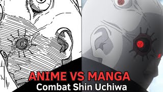 LES DIFFERENCES  COMBAT CONTRE SHIN UCHIWA [upl. by Anaid482]