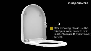 EuroShowers Toilet Seat Info 83080  Multi D Toilet Seat [upl. by Silohcin717]