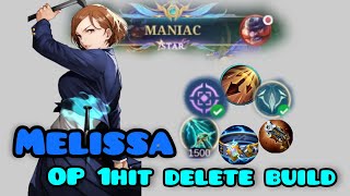 Melissa Best Emblem and Build Tutorial [upl. by Ayoral]