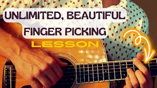 Guitar Finger Picking Using TWO Forms  Lesson and Charts [upl. by Heringer]