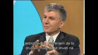 Zoran Djindjic  intervju na nemackom jeziku [upl. by Nichy]