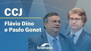 Ao vivo CCJ realiza as sabatinas de Flávio Dino para o STF e Paulo Gonet para a PGR  131223 [upl. by Lew]