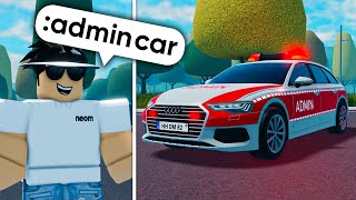 How to Get The ADMIN Car in Emergency Hamburg [upl. by Annanhoj631]