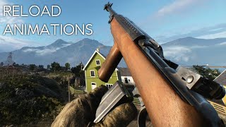 Battlefield V  Reload animations [upl. by Rehpotsirh]