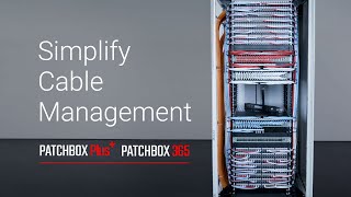 PATCHBOX  Simplifique la gestión de cables [upl. by Acinyt269]