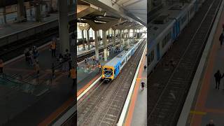 Frankston X’trapolis 100 Train Arriving Southern Cross Station Melbourne Victoria [upl. by Aryn620]