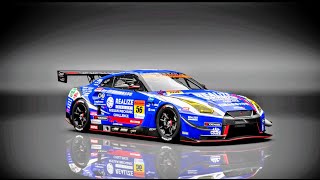 Gran Turismo® 7  Nissan GTR Nismo Realize Super GT300 2023  Fuji Internacional Speedway [upl. by Grantley]