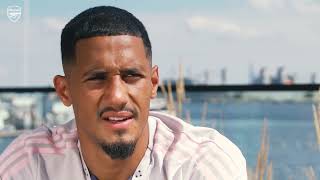 William Saliba USA Tour interview [upl. by Peacock468]