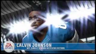 Congratulations Calvin Johnson Jr  Madden NFL 13 [upl. by Sanburn808]