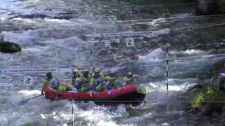 2013 Worlds Rafting New Zealand  Slalom Men Brasil [upl. by Aiem]