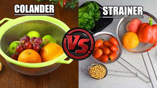 Colander vs Strainer [upl. by Deer]