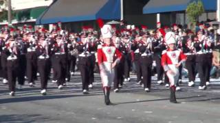 Ohio State University Marching Band  The Stars and Stripes Forever  2010 Pasadena Rose Parade [upl. by Cherilynn]