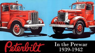 Peterbilt Truck History Prewar Models 19391942 [upl. by Yras591]