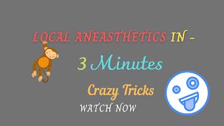 Local Anesthetics Classification I MHSRB Pharmacist I RRB Pharmacist [upl. by Ebeohp716]