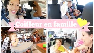 VLOG Chez le coiffeur en famille 💇 [upl. by Grindle]