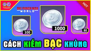 One Punch Man World  Mẹo Kiếm Bạc Free World Silver Khủng Để Gacha Banner SSR Limited Tatsumaki [upl. by Agle]