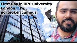 My First day in BPP university London Portsoken Campus bppuniversity ukstudentlife ukstudyvisa [upl. by Belak618]