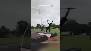 Pole Vaulting can go really wrong sometimes 😂 [upl. by Pan823]