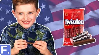 Irish Kids Try American Snacks [upl. by Axe]