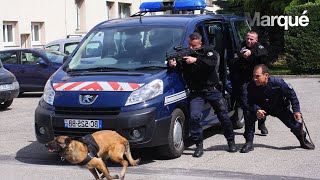 Unité délite de la gendarmerie en action  Reportage [upl. by Kimmel]