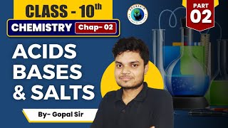 Acids Bases and Salts  Chapter 2 Part2 class10 chemistry cbse board EDUBRAINPATNA [upl. by Thetisa]