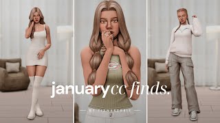 january cc finds 2024  sims 4 contenido personalizado haul  cc links [upl. by Pepin37]