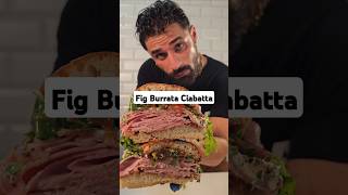 Fig Burrata Ciabatta figjam burrata ciabatta italianfood italianbread italianrecipe [upl. by Agni]