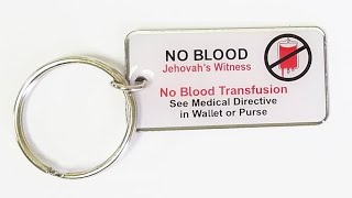 Jehovah Witnesses … why refusal of blood 🩸 💉 [upl. by Anairotciv778]