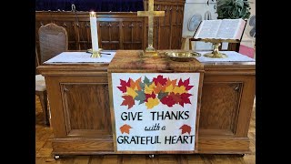 Nov 17th  Childrens Sunday Service  Parkdale United Church Live stream and in person [upl. by Zed20]