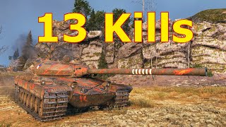 World of Tanks Vz 55  13 Kills [upl. by Eiryt]