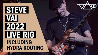 Steve Vai  2022 Live Guitar Rig  Thomann [upl. by Yor]