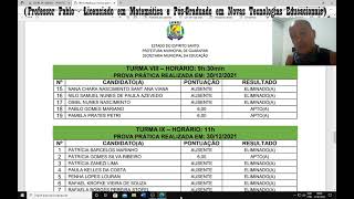 Processo Seletivo Simplificado de Guarapari [upl. by Botzow716]