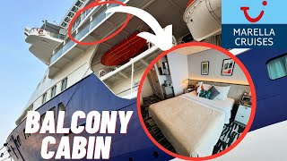 Marella Discovery Balcony Cabin Tour amp Review [upl. by Natividad]