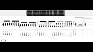 Bunkface  Ekstravaganza Guitar Tab Tutorial [upl. by Anabal]